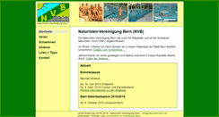 Desktop Screenshot of naturisten-bern.ch